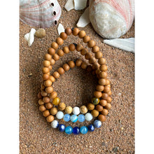 Load image into Gallery viewer, Ocean Meditation Healing Bracelet Stack
